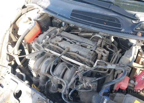 2019 Ford Fiesta Se из США, поврежденный, VIN 3FADP4EJ1KM164952